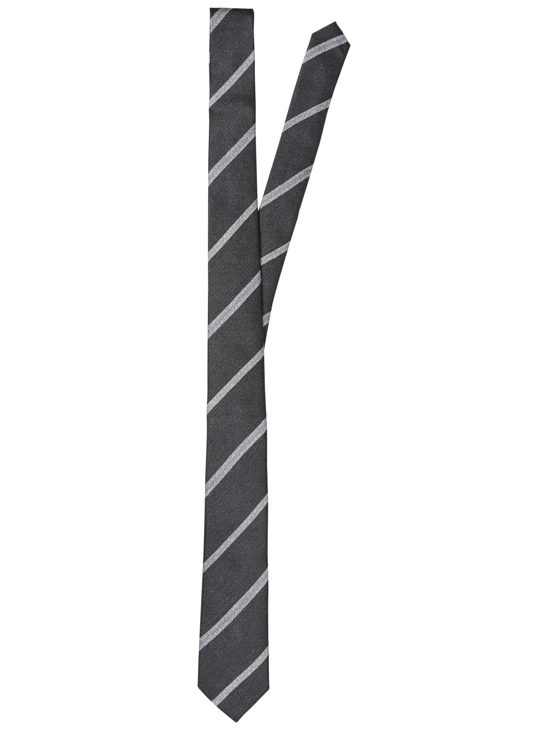 SHDNEW Tie - dark grey melange